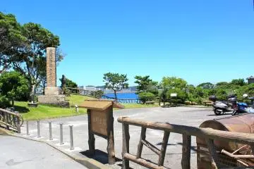 <p>The entrance at Cape Tomyozaki in Nishiuraga, Yokosuka</p>