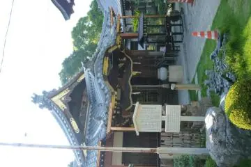 Myogyoji Temple, birthplace of Kato Kiyomasa.