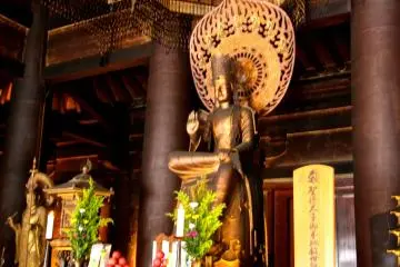 <p>ภายในวัดชินเทนโนจิ</p>