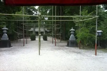 <p>Suwa Shrine</p>