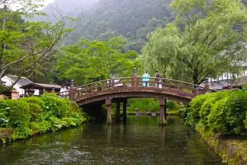 <p>บรรยากาศของเมืองเอโดะ</p>