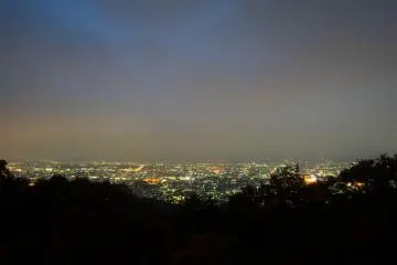 Vue sur la ville de Kyoto depuis le point le plus haut