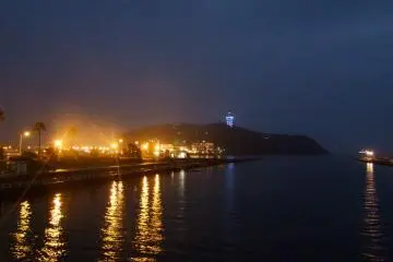 <p>The night lights</p>