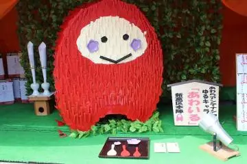 주걱으로 꾸민 장식물. 이렇게, 장식품은 일용품으로 만들어진다