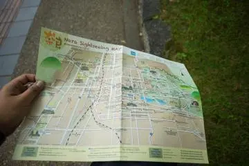 <p>Local map from the information counter</p>