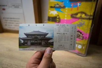 <p>The ticket for entry</p>