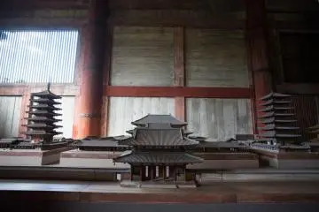 <p>The 3D model of the temple area</p>