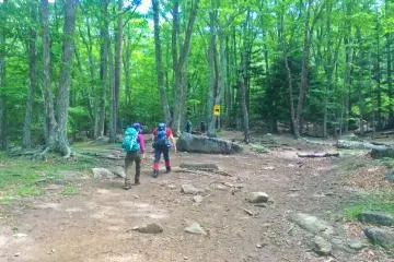 <p>The start of the trailhead at 'Mizugaki Sansou'</p>