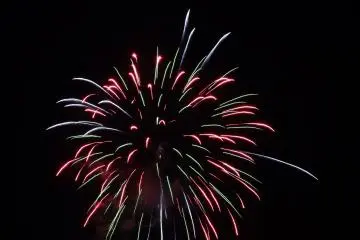 The rainbow colors begin their assault