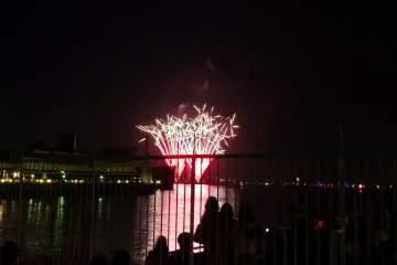 It begins! A sparkling assault signals the start