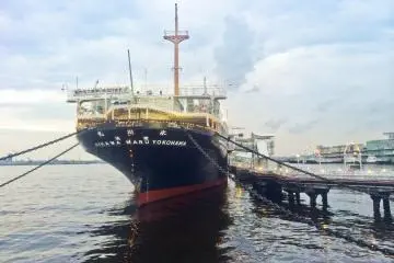 The &lsquo;Hikawamaru&rsquo;, an iconic symbol of Yokohama&rsquo;s Yamashita park