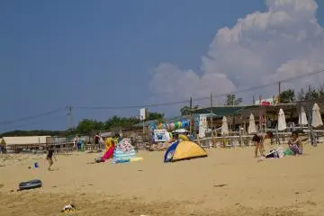 요즘 핫한 비치용 텐트