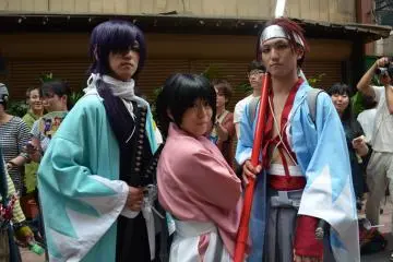 <p>เหล่าcosplayer</p>