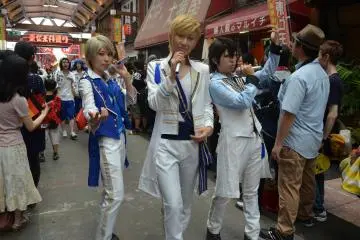 <p>เหล่าcosplayer</p>