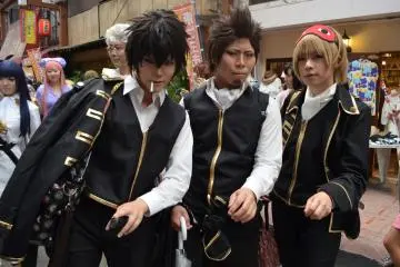 <p>เหล่าcosplayer</p>