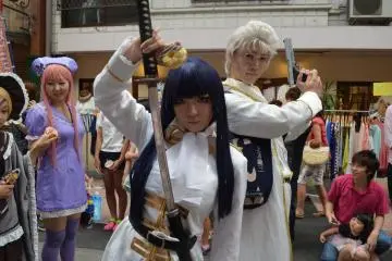 <p>เหล่าcosplayer</p>