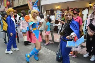 <p>เหล่าcosplayer</p>