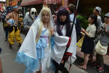 <p>เหล่าcosplayer</p>