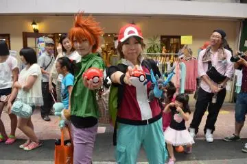 <p>เหล่าcosplayer</p>