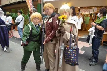 <p>เหล่าcosplayer</p>