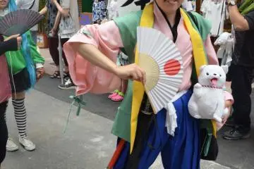 <p>เหล่าcosplayer</p>