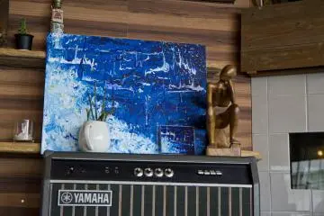 <p>Original artworks on display</p>