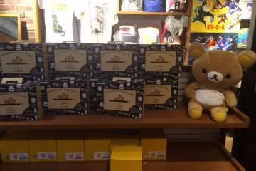 <p>They sold some limited Rilakkuma items</p>