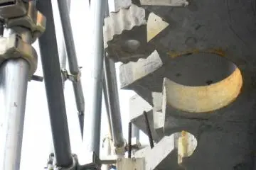 <p>Gear-wheel-shaped decoration</p>