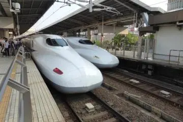 First Time on The Shinkansen