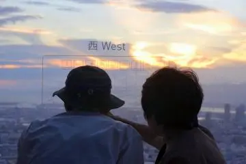 <p>Admiring sunset</p>