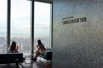 <p>Cafe at Sky Garden</p>