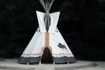 Real homes, real items. Little World's Indian Teepee