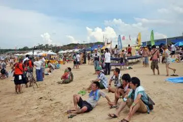 Hang out at the beach with the sounds of summer all day long