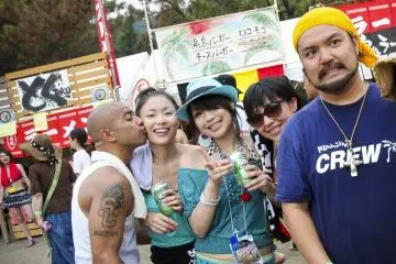 Dozens of restaurants populating the vendor section make a good time easy