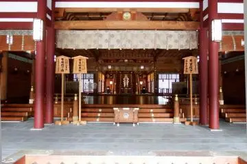 <p>Inside the prayer hall</p>