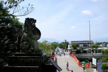<p>The view from the top of the steps</p>