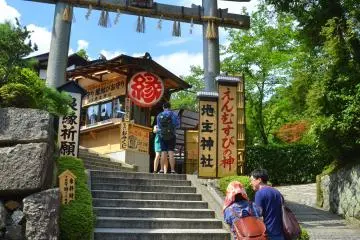 <p>Entrance of Jishu Shrine</p>