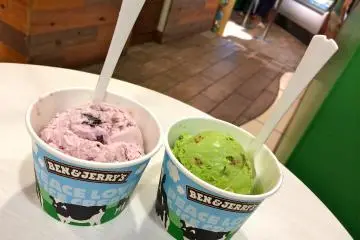 <p>All-natural Ben &amp; Jerry's Ice&nbsp;Cream from Vermont is always a must-have during the summer months in Japan</p>