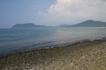 <p>Looking east toward Nogita Beach</p>
