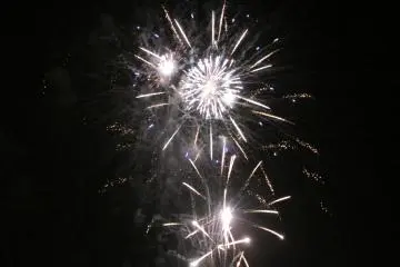 Fukuyama's Ashida River fireworks