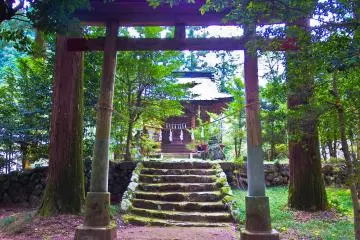 <p>Interestingly, although Ryuonji is referred to as a temple, I came across this &lsquo;torii&rsquo;; a gate which is usually found in shrines. Even more interesting is the fact that there is a small shrine set within this temple complex. This clearly emphasizes the fact that historically in Japan, Shintoism and Buddhism have been very closely interlinked with each other</p>