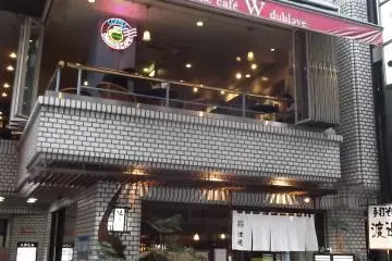 <p>Dari luar; pintu masuknya menaiki tangga ke sebelah kiri</p>