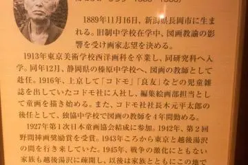 <p>The artist was born in Niigata prefecture</p>
