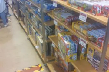 <p>You finish in the gift shop</p>