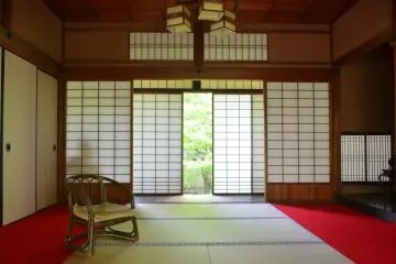 <p>Bagian dalam Kuil Unryuin.</p>