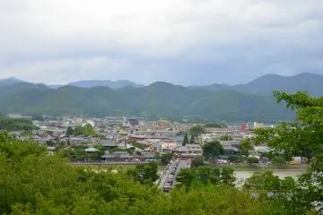 <p>Splendid views from Horinji Temple.</p>