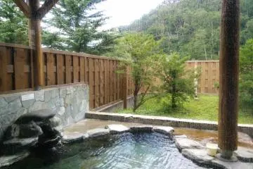 View from the outdoor bath