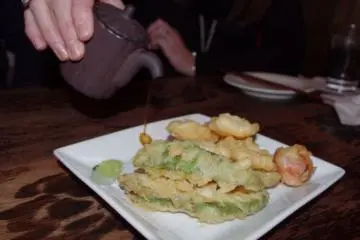 Avocado and Camembert Cheese Tempura (Photo: Jessica Chambers)
