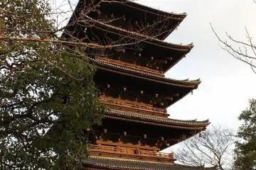 The tallest five-story pagoda​ in Japan