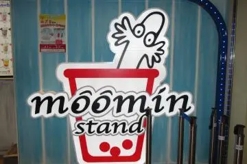 Moomin Stand in Tennoji, Osaka